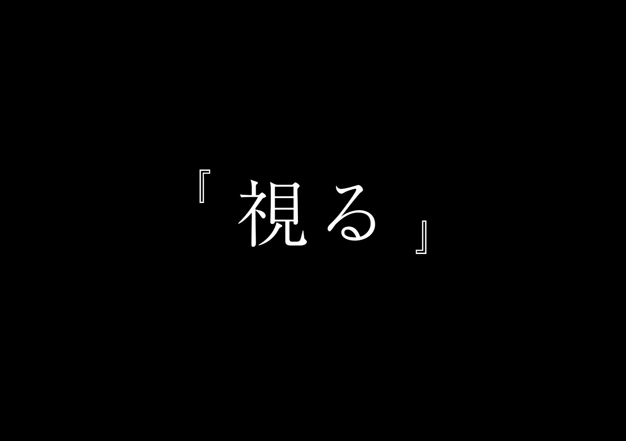 グラフックデザイン「視る」